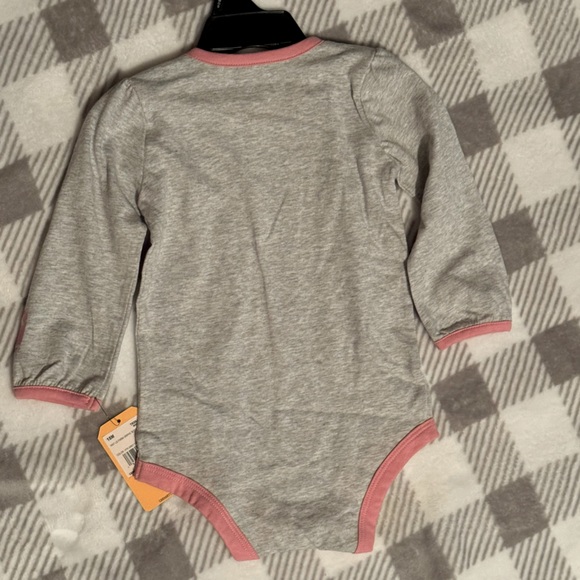 NWT - Carhartt Horse & Barn Long-sleeve Infant/Toddler Onesie 18 mths - Picture 4 of 4